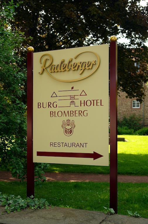 Burghotel Blomberg Blomberg  Kültér fotó